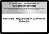 Code Card - Mega Swampert EX Premium Collection - Pokémon