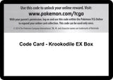 Code Card - Krookodile EX Box - Pokémon