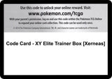 Code Card - XY Elite Trainer Box [Xerneas] - Pokémon