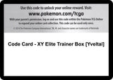 Code Card - XY Elite Trainer Box [Yveltal] - Pokémon