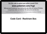 Code Card - Reshiram Box - Pokémon