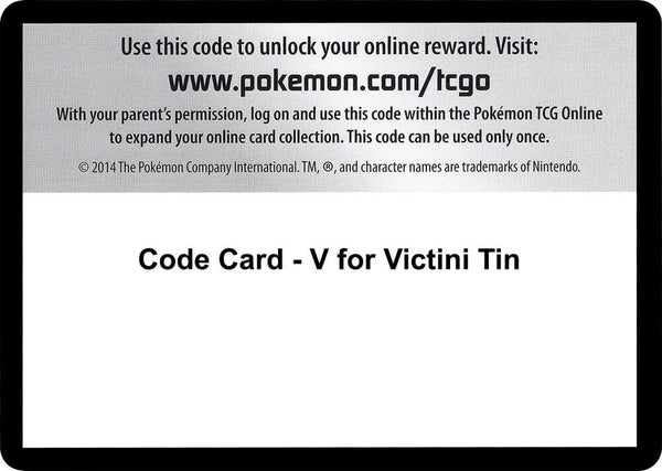 Code Card - V for Victini Tin - Pokémon