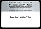 Code Card - Virizion V Box - Pokémon