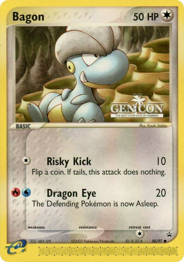 Bagon - 50/97 (Gen Con 2004 Promo) - Pokémon