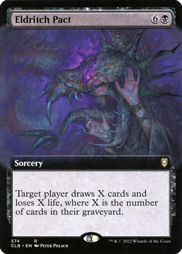 Eldritch Pact (Extended Art) - Magic: The Gathering