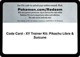 Code Card - XY Trainer Kit: Pikachu Libre & Suicune - Pokémon