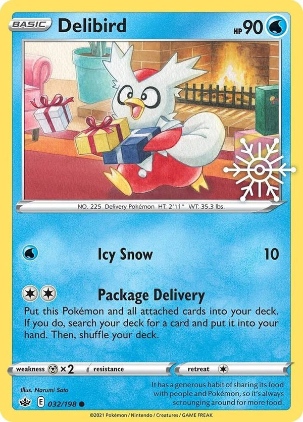 Delibird - 032/198 (Holiday Calendar) - Pokémon