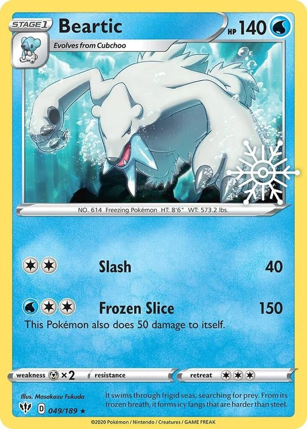 Beartic - 049/189 (Holiday Calendar) - Pokémon