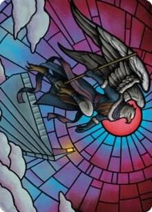 Balmor, Battlemage Captain Art Card (69/81) - Magic: The Gathering
