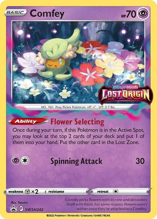 Comfey - SWSH242 (Prerelease) - Pokémon
