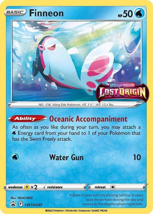 Finneon - SWSH240 (Prerelease) - Pokémon
