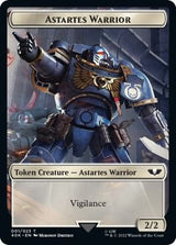 Astartes Warrior (001) // Robot Double-Sided Token (Surge Foil) - Magic: The Gathering