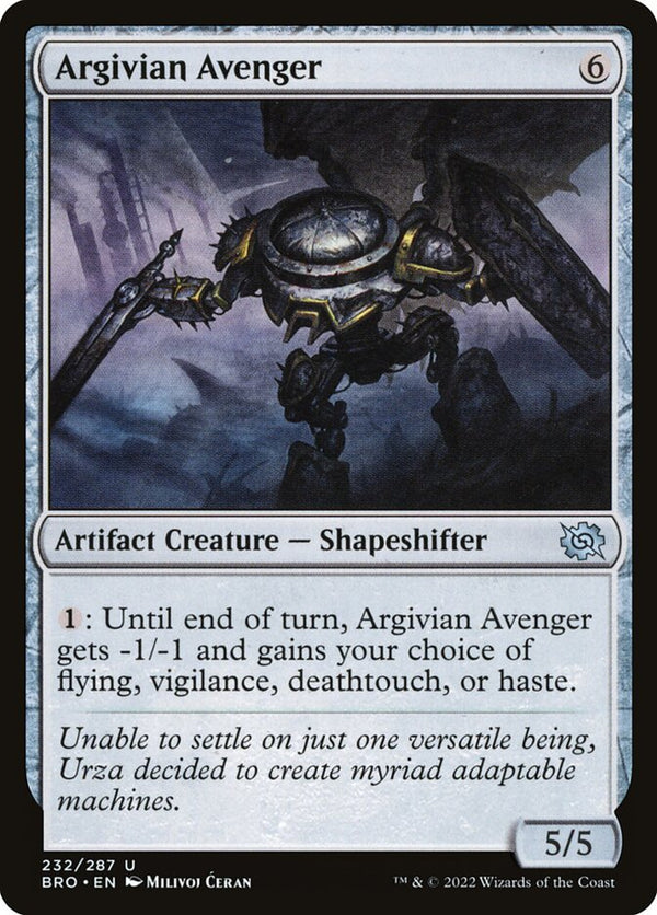 Argivian Avenger - Magic: The Gathering