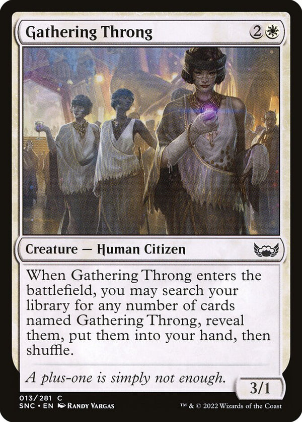Gathering Throng - Magic: The Gathering