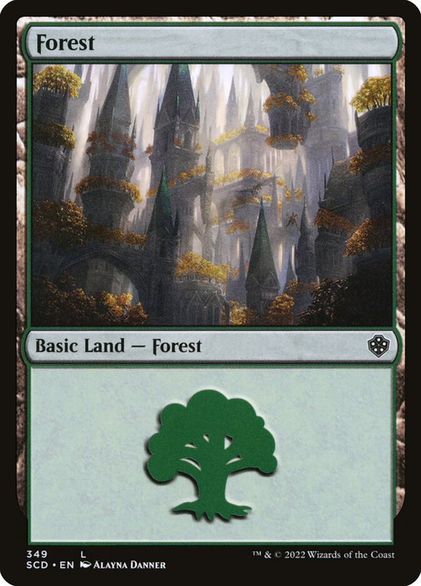Forest (349) - Magic: The Gathering