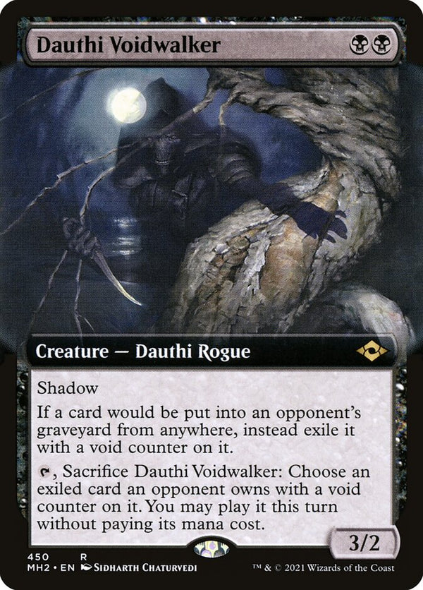 Dauthi Voidwalker (Extended Art) - Magic: The Gathering