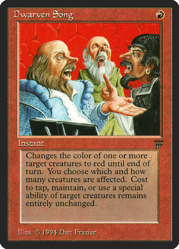 Dwarven Song - Magic: The Gathering