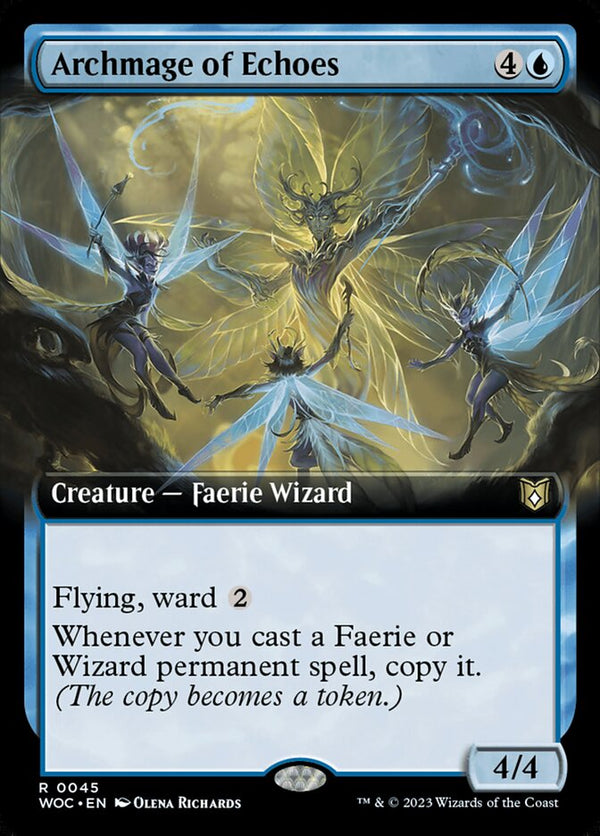 Archmage of Echoes (Extended Art) - Magic: The Gathering