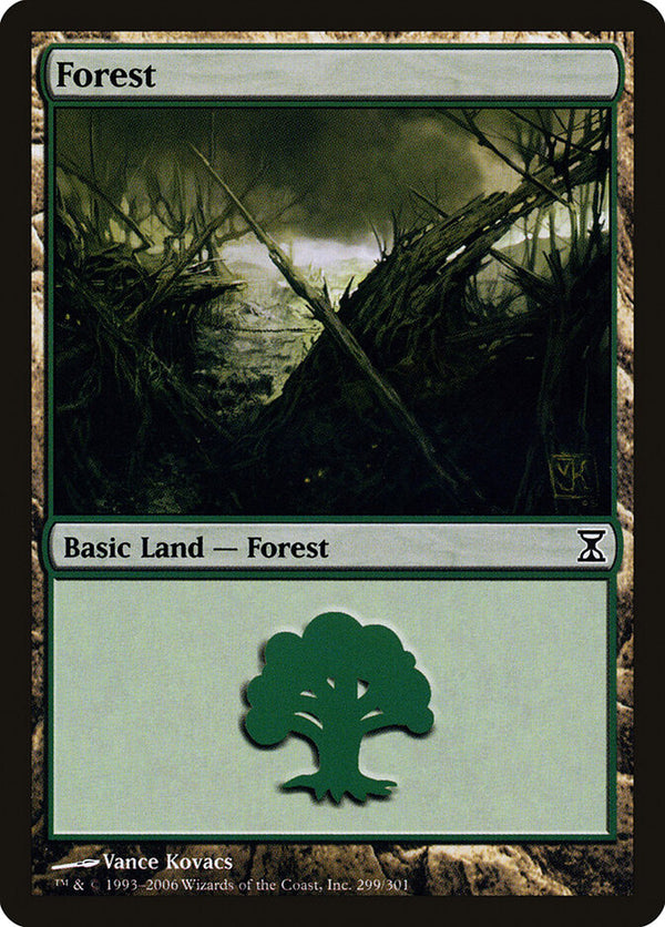 Forest (299) - Magic: The Gathering