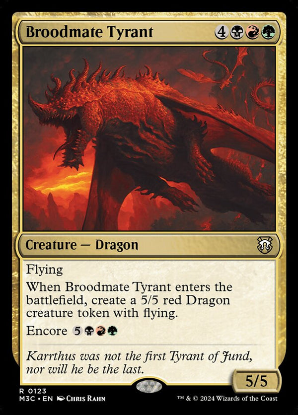 Broodmate Tyrant - Magic: The Gathering