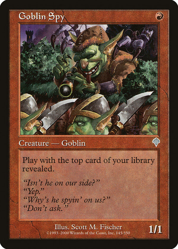 Goblin Spy - Magic: The Gathering
