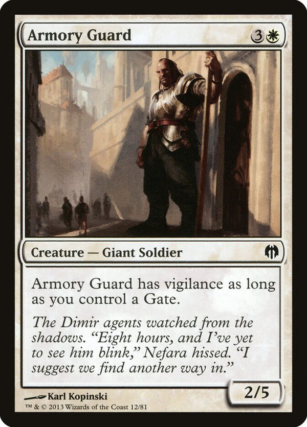 Armory Guard - Magic: The Gathering