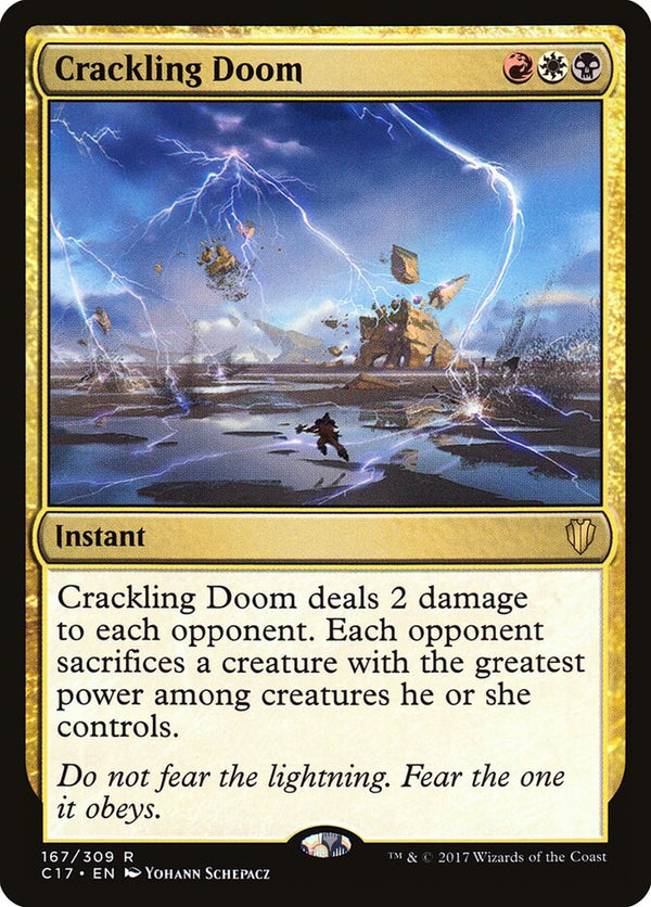 Crackling Doom - Magic: The Gathering