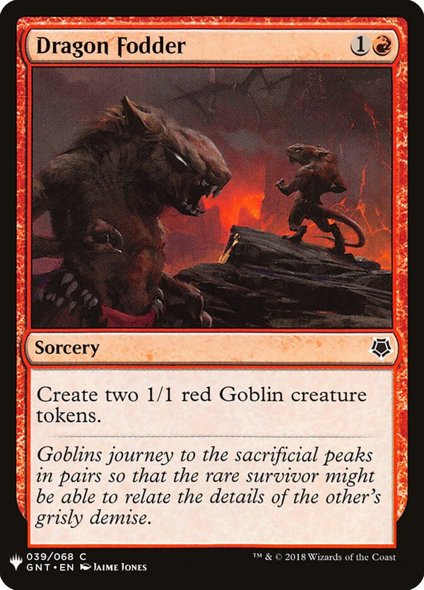 Dragon Fodder (GNT) - Magic: The Gathering