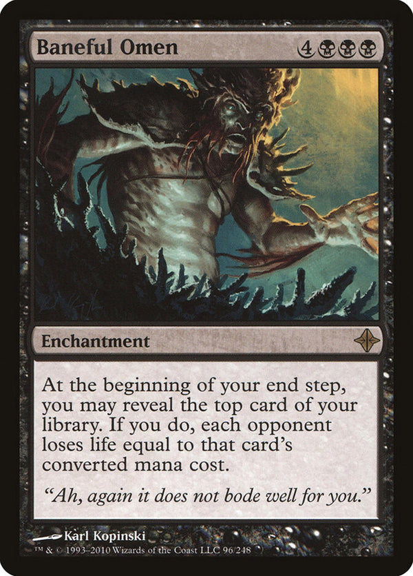 Baneful Omen - Magic: The Gathering
