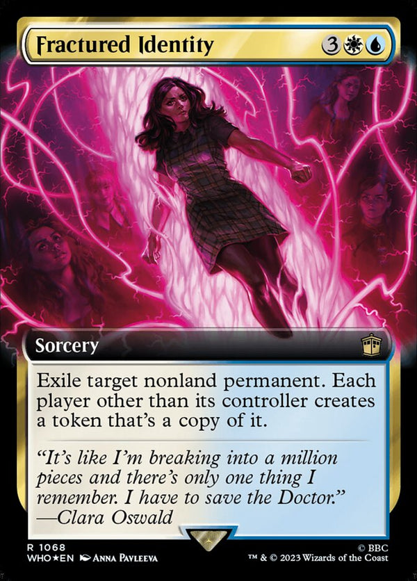 Fractured Identity (Extended Art) (Surge Foil) - Magic: The Gathering
