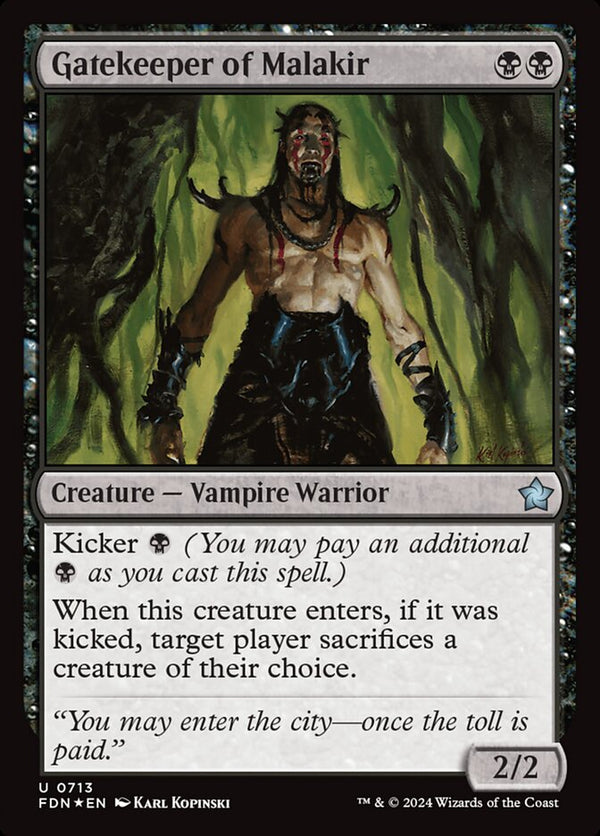 Gatekeeper of Malakir - Magic: The Gathering