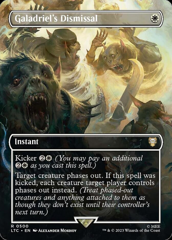 Galadriel's Dismissal (Borderless) - Magic: The Gathering