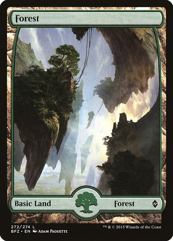 Forest (272) - Full Art - Magic: The Gathering
