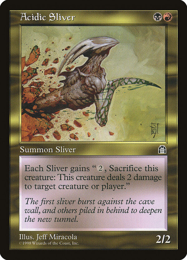 Acidic Sliver - Magic: The Gathering