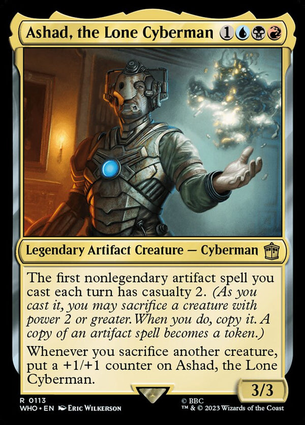 Ashad, the Lone Cyberman - Magic: The Gathering