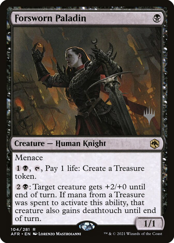 Forsworn Paladin - Magic: The Gathering
