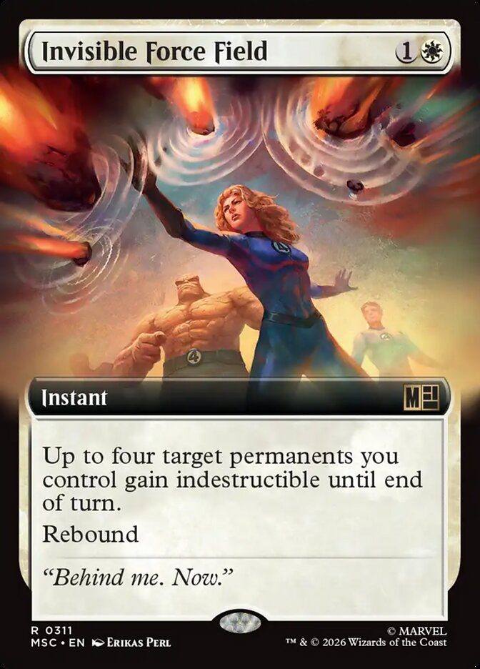 Invisible Force Field (Extended Art)