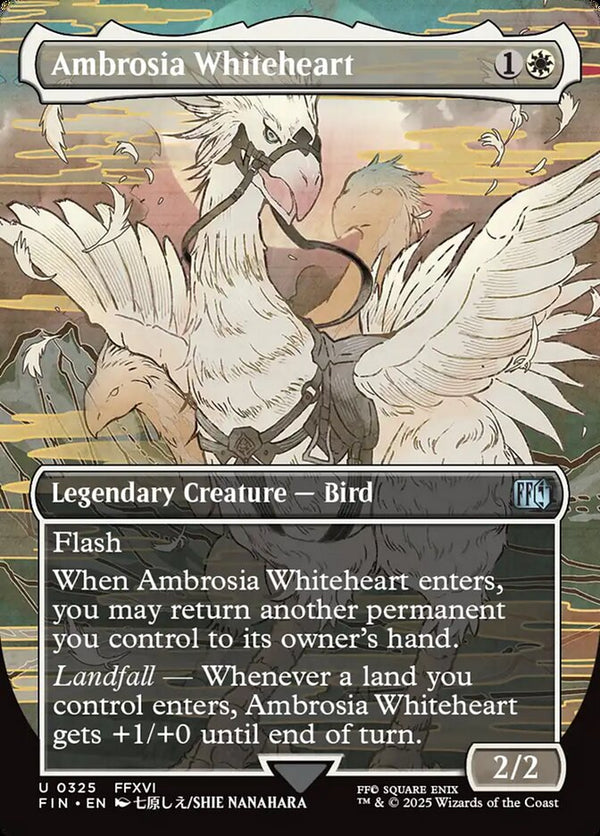 Ambrosia Whiteheart (Borderless) - Magic: The Gathering