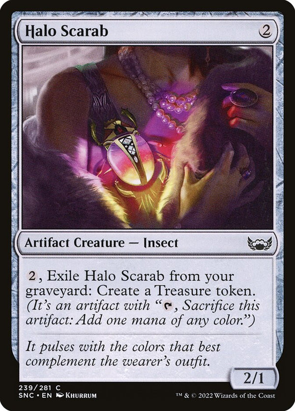 Halo Scarab - Magic: The Gathering