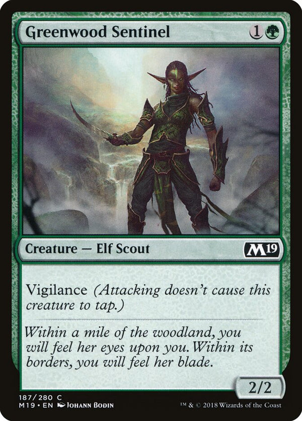 Greenwood Sentinel - Magic: The Gathering