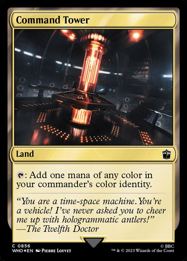 Command Tower (0856) (Surge Foil) - Magic: The Gathering