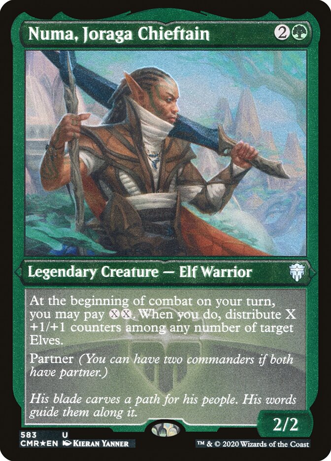 Numa, Joraga Chieftain (Foil Etched)