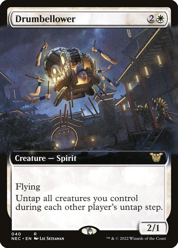 Drumbellower (Extended Art) - Magic: The Gathering