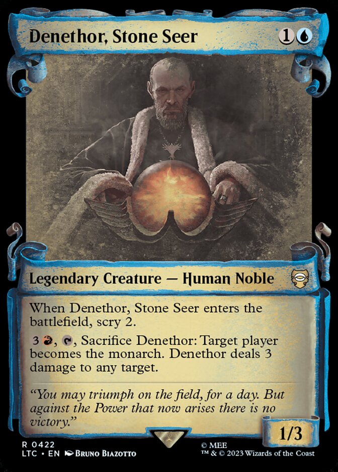 Denethor, Stone Seer (Showcase Scrolls)