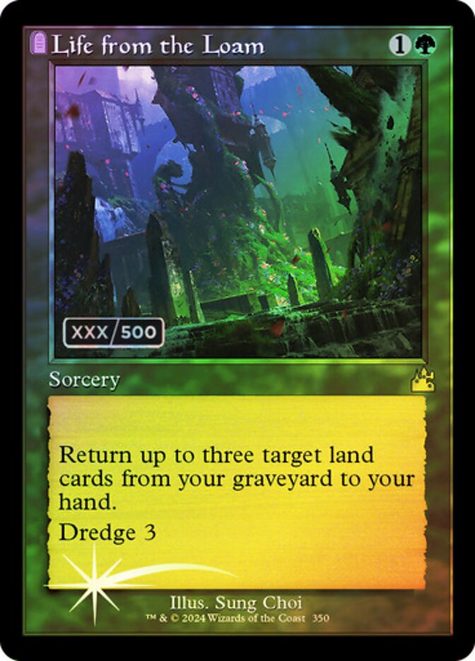 Life from the Loam (Retro Frame) (Serial Numbered)