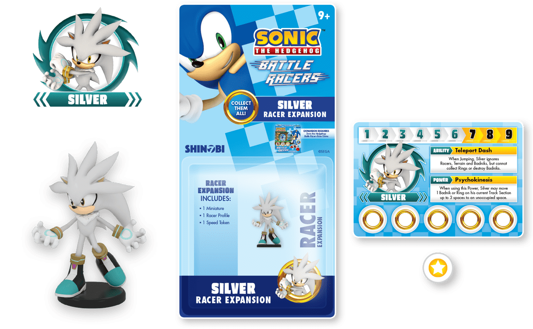 Sonic the Hedgehog: Battle Racers – Silver Racer Expansion