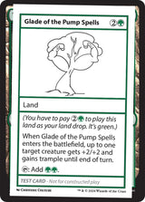 Glade of the Pump Spells - Magic: The Gathering