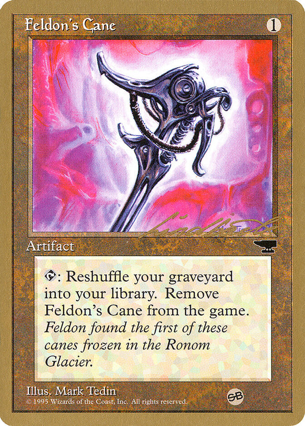 Feldon's Cane - 1996 Leon Lindback (CHR) (SB) - Magic: The Gathering