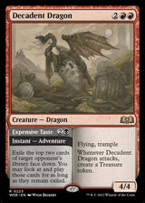 Decadent Dragon - Magic: The Gathering