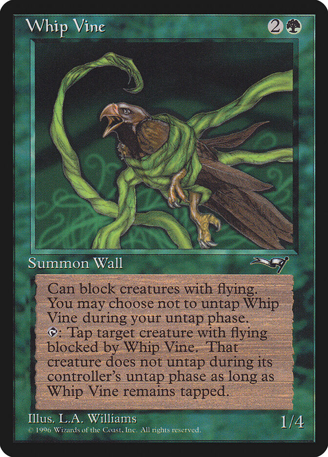 Whip Vine (Ensnared Bird)